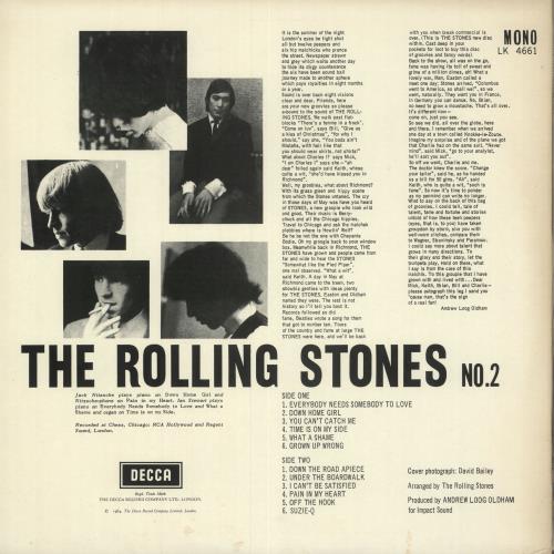 The Rolling Stones The Rolling Stones No. 2 - 80s UK vinyl LP